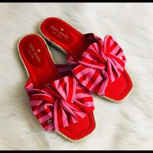 Kate Spade Canvas Slip On Shoes